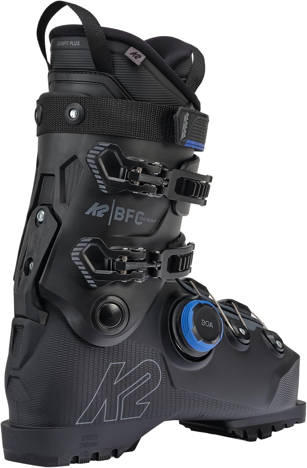K2 BFC 100 BOA Men's All-Mountain HV Ski Boots - 100 Flex